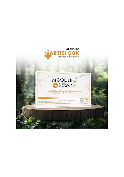 Moodlife Dermy Cilt İçin Probiyotik Destek 30 Kapsül