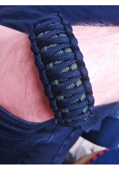 PARACORD DÜNYASI Paracord King Cobra Survival Bileklik