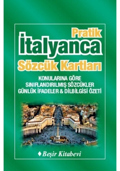 Beşir Pratik İtalyanca Sözcük Kartları