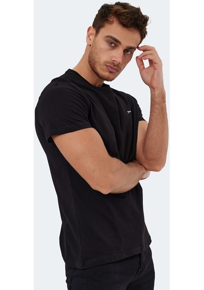 Slazenger ROSALVA Erkek  Siyah Tişört