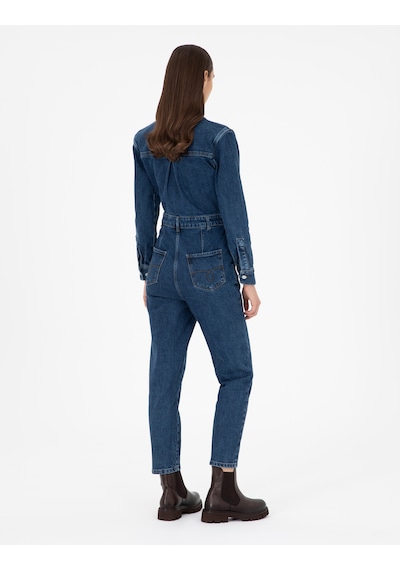 Pierre Cardin Kadın Mavi Tulum Jean 50293814-vr036