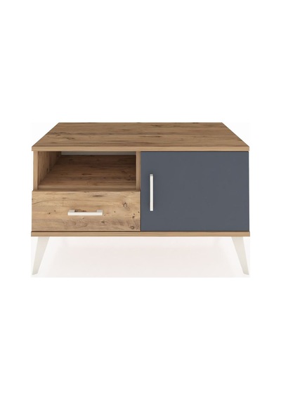 Hyperion Şifonyer 2 Raflı Tek Çekmeceli Tek Kapaklı 88x44x48 Çam-antrasit/çam Antrasit/çam Hyperion Şifonyer 2 Raflı Tek Çekmeceli Tek Kapaklı 88x44x48 Çam-antrasit/çam Antrasit/çam
