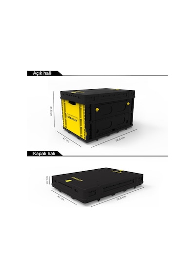Stanley Fb533l 25kg Katlanır Kapaklı Çok Amaçlı Taşıma Sepeti