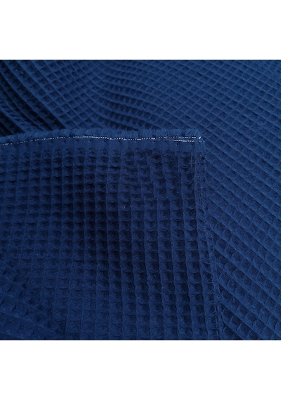 Waffle Pike Bornozluk Kumaş 100% Pamuk W-13 Lacivert