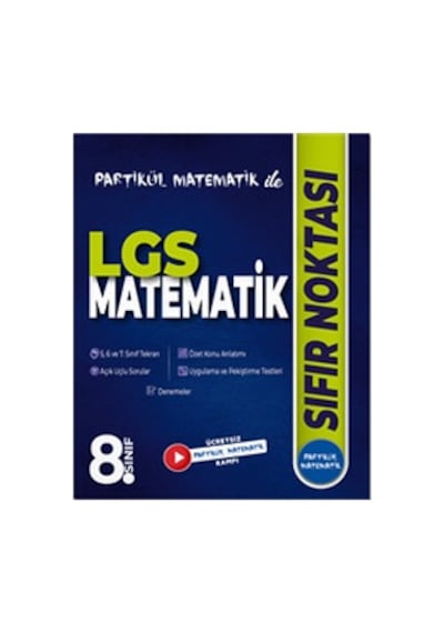 Tonguç Akademi Partikül Matematik İle 8. Sınıf Lgs Matematik Sıfır Noktası