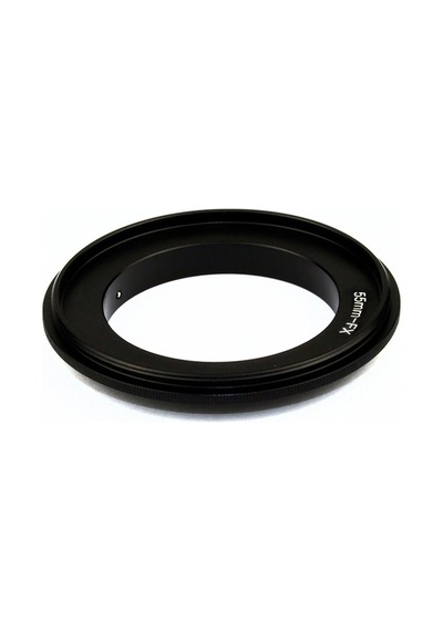 Fujifilm Uyumlu 55Mm Makro Çekim Ters Halka Adaptörü