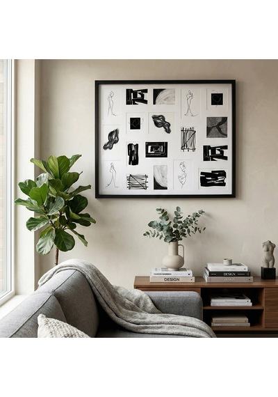 Good Home Fotoğraf Çerçevesı Siyah 63x83 Cm