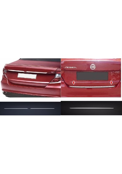 Fiat Egea Krom Bagaj Alt Çıta ve Bagaj Çıtası Sedan P.Çelik 2015