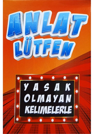 Anlat Lütfen Kart Oyunu Yasaklı Kelimeler