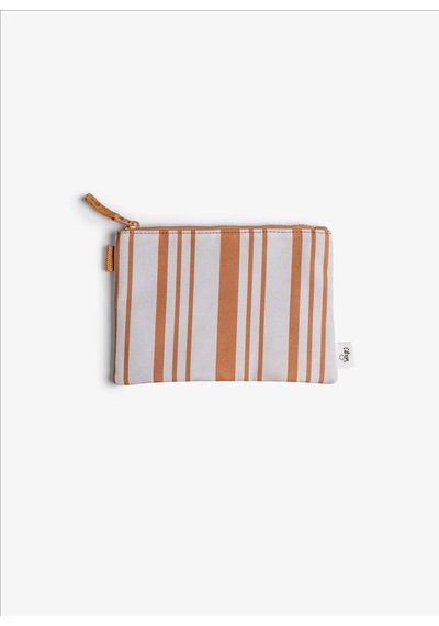 Citron Fermuarlı Çok Amaçlı Kumaş Cüzdan - Caramel 1060759