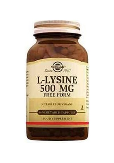 Solgar L-lysine 500 Mg 50 Tablet