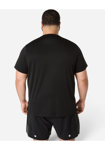 Asics Asıcs Sılver Ss Top Erkek Siyah Kısa Kollu Tshirt 2011d242-001