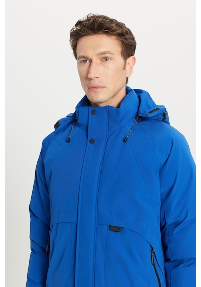 AC&Co / Altınyıldız Classics Erkek Saks Standart Fit Normal Kesim Kapüşonlu Dik Yaka Yan Cepli Casual Mont Saks AC&Co / Altınyıldız Classics Erkek Saks Standart Fit Normal Kesim Kapüşonlu Dik Yaka Yan Cepli Casual Mont Saks