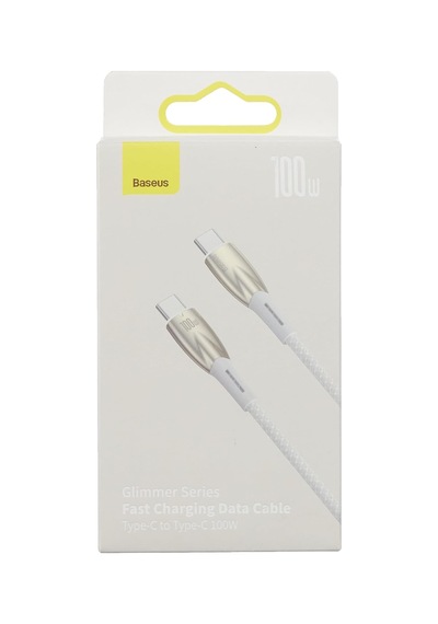 Glimmer Series 100w 100 Cm Pd Type-c Şarj Kablosu Beyaz Diğer