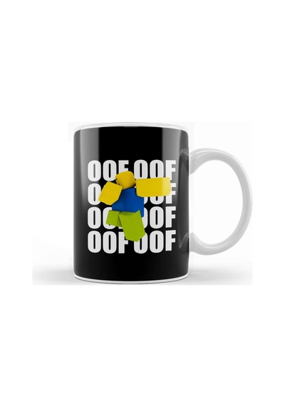 Funny Game Characters Roblox Oof Meme Dancing Dabbing Noob Kupa Bardak Porselen Karışık