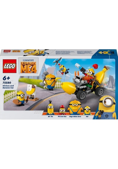Lego 75580 Despicable Me 4 Minyonlar Ve Muz Araba