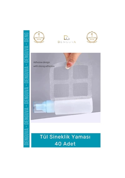 Sineklikyaması Ekonomik Pratik Dayanıklı Yapışkanlı Tamir Filesi Kapı Onarım Seti Tül Sineklik Yama