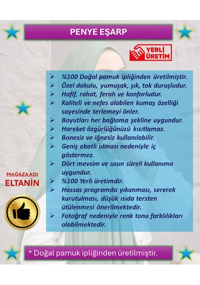 Penye Şal Tesettür Giyim, %100 Pamuk, Hafif, Rahat, Şık, Yüksek Kalite, Shawl, Scarf, Hijab, Shawl Mor
