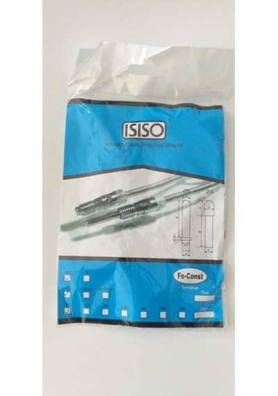 Isıso Etb30F06-1Ç 6*30 Mm Fe-Const 1 M Termokupl Bayonet J Tip (482380191)