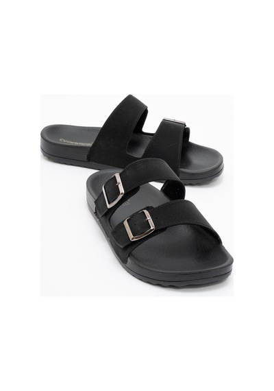 Carlaverde Anatomic Erkek Terlik 206005 Sıyah Siyah
