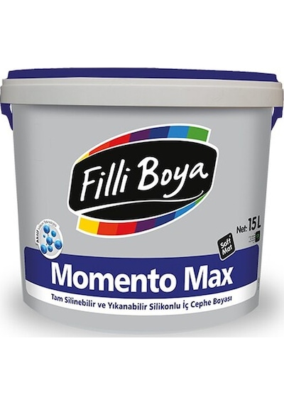 Filli Boya Momento Max Silikonlu Soft Mat 15 Litre