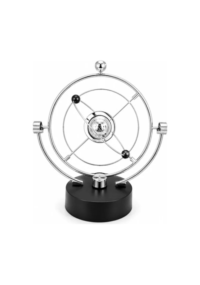 Magicool Masa Üstü Kinetik Denge Dekoru Hareketli Metal Obje Alk5387