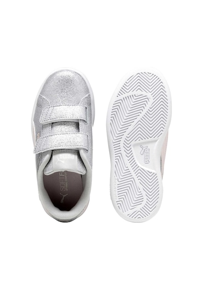 Puma Pumasmash 3.0 Gliz Glam V Ps Kız Çocuk Gri Günlük Ayakkabı 8529 Gri