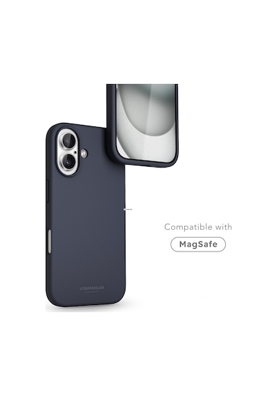 Vonmahlen Yumuşak Silikon Kılıf İphone 16 Plus Şeffaf