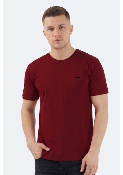 Slazenger Sander Ktn 5 Li Set Erkek Beyaz - Gri - Siyah - Lavivert - Bordo Tişört