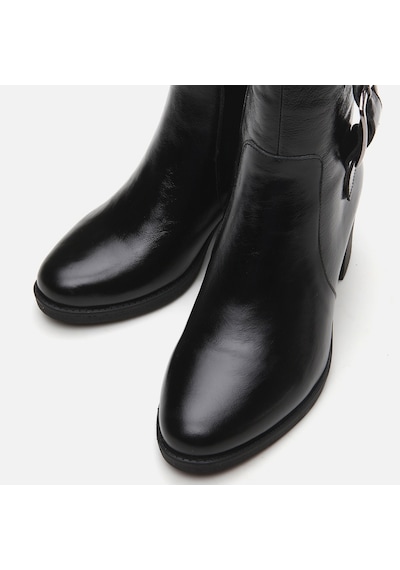 Hotiç Hakiki Deri Siyah Kadın Topuklu Bot 01boh295190a100 Siyah-black Siyah Hotiç Hakiki Deri Siyah Kadın Topuklu Bot 01boh295190a100 Siyah-black Siyah
