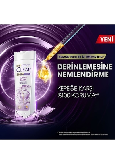 Women Kepeğe Karşı Etkili Şampuan Komple Bakım 350 Ml