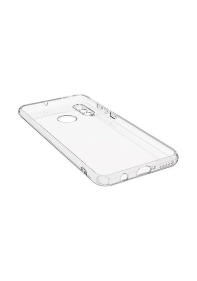 Huawei P30 Lite İle Uyumlu Kılıf Şeffaf Kamera Korumalı Esnek Silikon Telefon Kılıfı Kapak