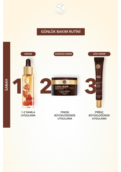 Yves Rocher Gündüz Kremi - Besleyici Yaşlanma Karşıtı Değerli Yağ Bakımı / Riche Crème-26273 50 Ml