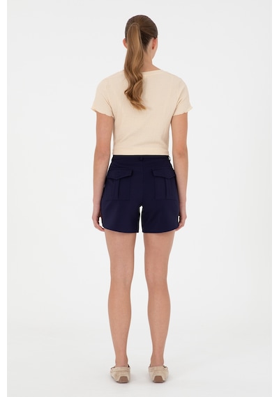 U.s. Polo Assn. Kadın Lacivert Şort Örme 50281899-vr033 Lacivert
