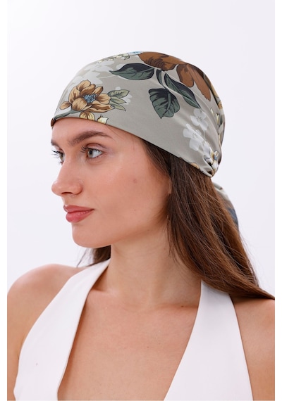 Zarif Yasemin Model Fular Bandana Şal Estascarf 70x70 Cm Renkli