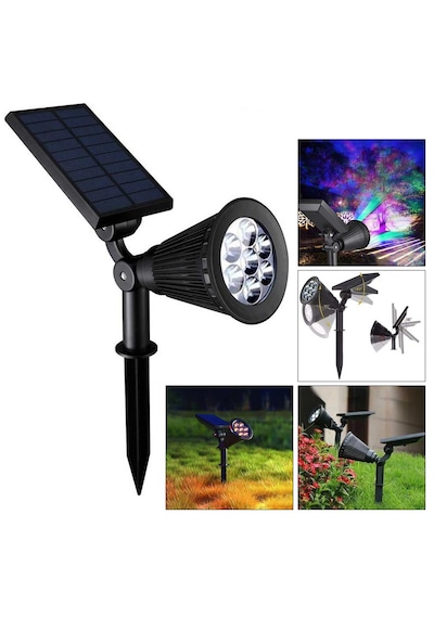 Led Çim Solar Ampul 7w Beyaz Saplamalı Tak Kullan 14x9x30cm Forlife Fl-3120