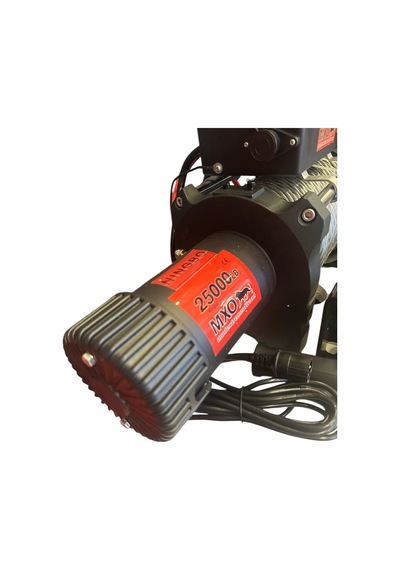 Mxo Çelik Halatlı 25000lb Vinç 12v Tambur 28 Mt Halat