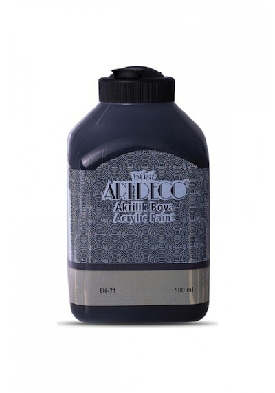 Artdeco Akrilik Boya 500 ML - Siyah