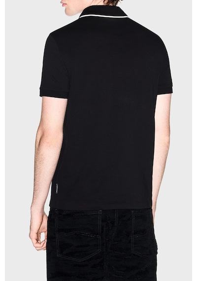 Armani Exchange Erkek Polo Xm002401 Af10366 Uc001 Siyah Siyah