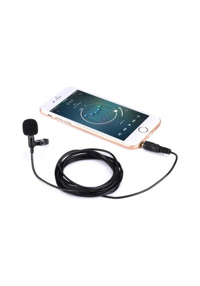 Mey İthalat 3.5mm Jak 1.5 Metre Double Mikrofon - Siyah