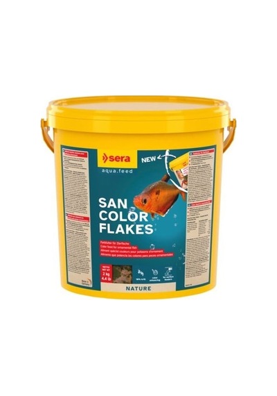 Sera San Color Flakes Renklendirici Pul Yem 30 Gram