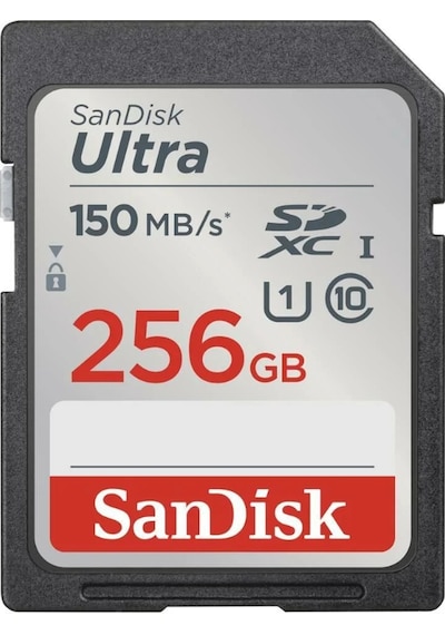 SanDisk Ultra SDSDUNC-256G-GN6IN 256 GB SDHC/SDXC Class 10 UHS-I Hafıza Kartı