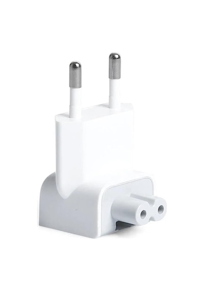 Apple Uyumlu MacBook Şarj Adaptörü Soket Çevirici Priz Ucu Plug - Başlık