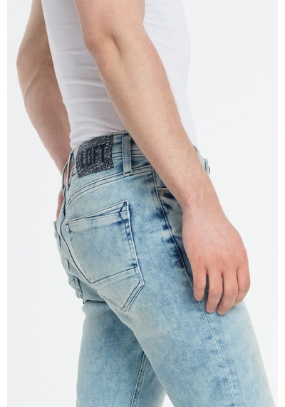 Justin Skinny Fit Erkek Pantolon Mavi