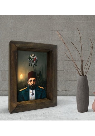 Bk Gift Sultan Iı Abdülhamid Han Tasarımlı Dekoratif Doğal Masif (500610799)