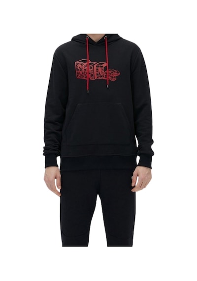 Bad Bear 21.02.12.013 - Badwall Hoodie Kapüşonlu Sweatshirt Lacivert