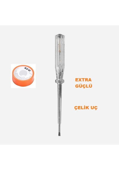 Rtrmax Kontrol Kalemi Çelik Uçlu Uzun Ömürlü Teflon Bant İle