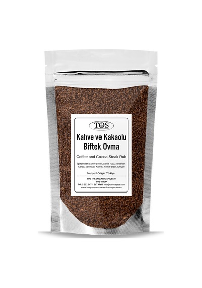 Tos The Organic Spices Kahve ve Kakaolu Biftek Ovma 250 G