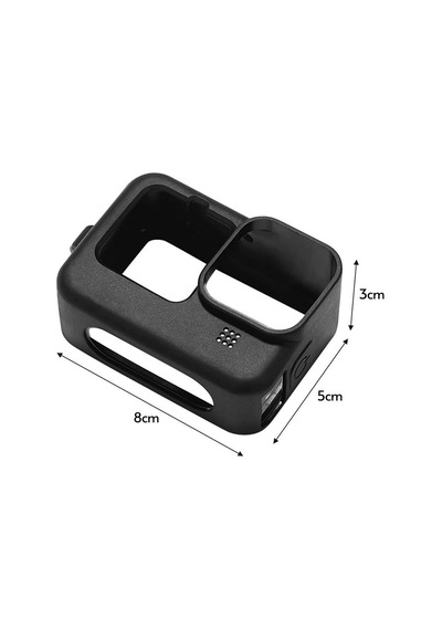 Ayex Hero 9 Silikon Kılıf Gopro Hero 9 Uyumlu