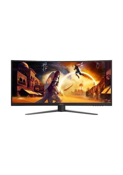 Aoc Cu34g4z 34" 240hz 1ms Hdmı Dp Adaptive Sync Hdr400 Wqhd Fast Va Curved 1500r Gaming Monitör